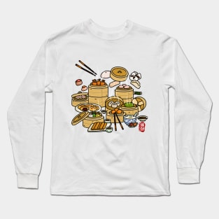 Dim Sum (color) Long Sleeve T-Shirt